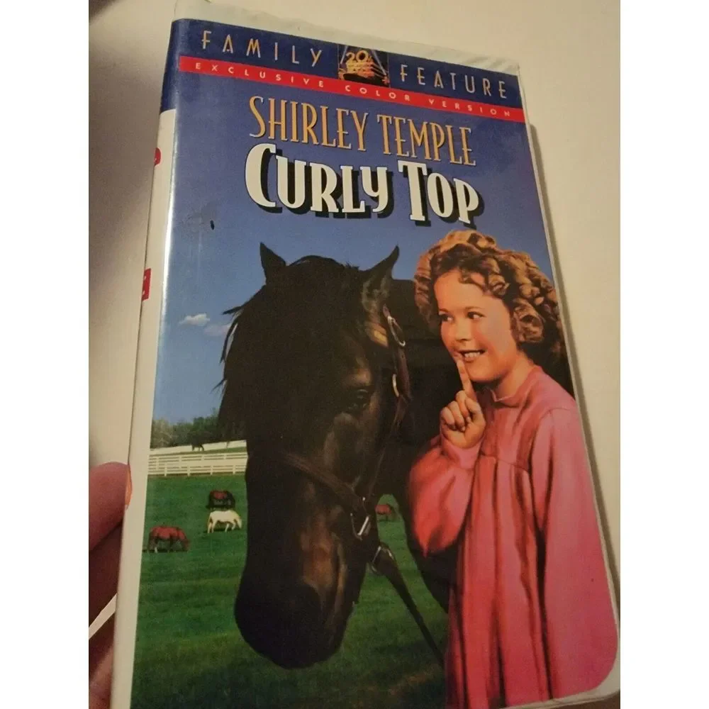 Curly Top VHS VCR Video Tape Movie Used Shirley Temple